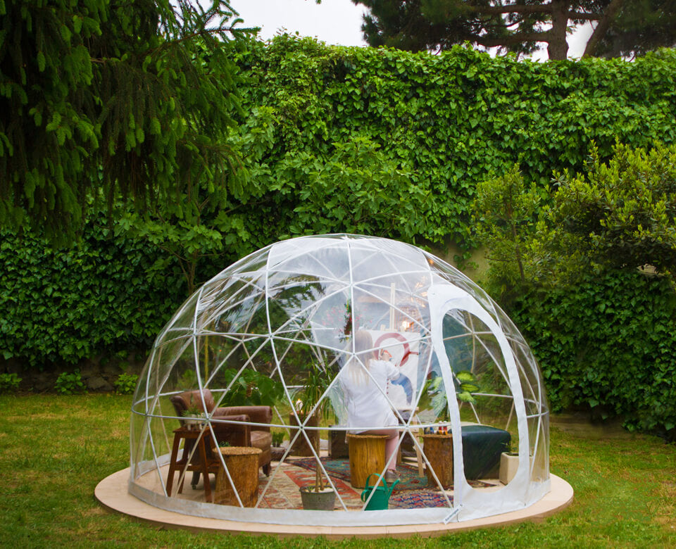 Garden Igloo  Garden Dome Igloo Tent For Your Backyard - TheSuperBOO!